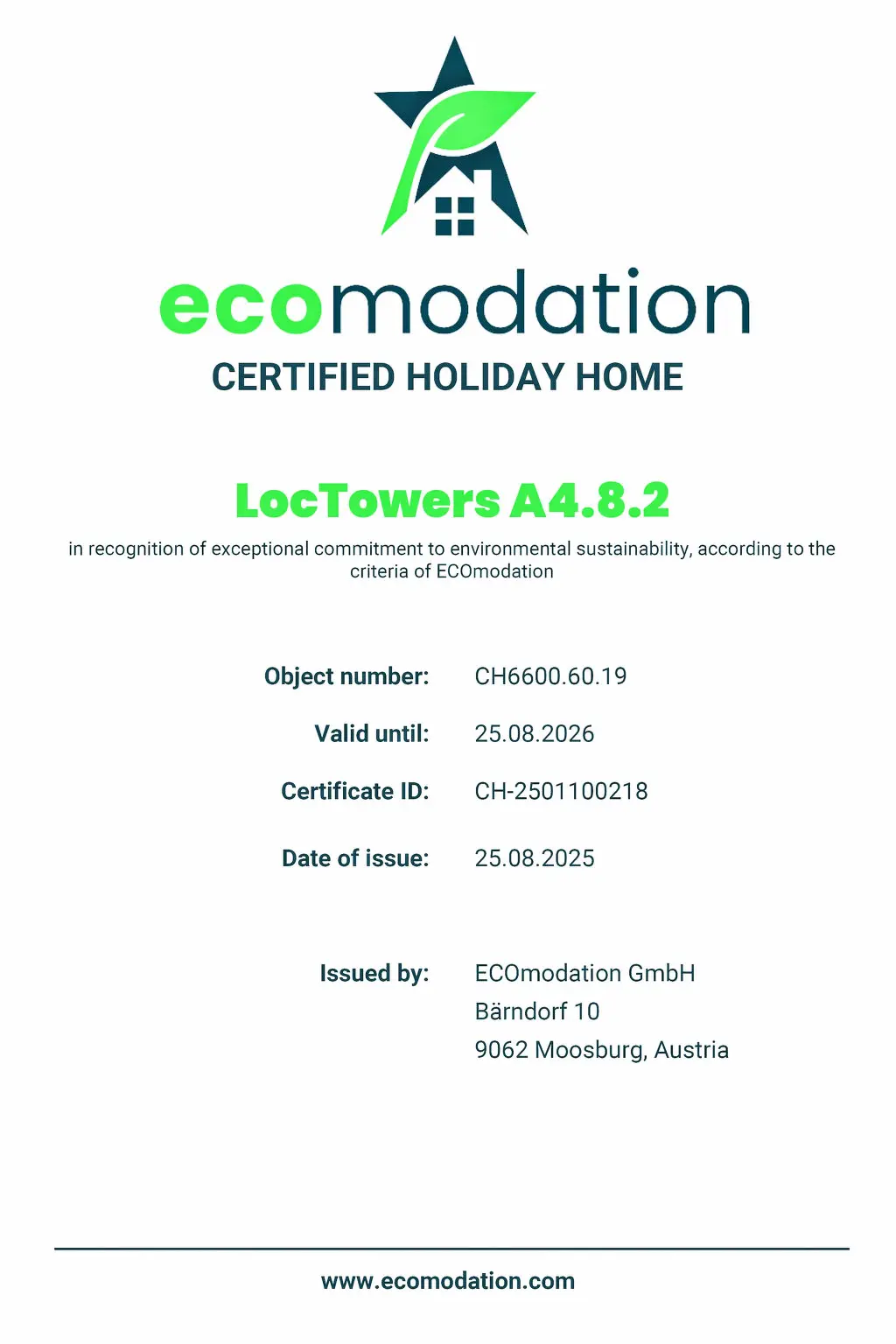 Résidence LocTowers A4.9.2