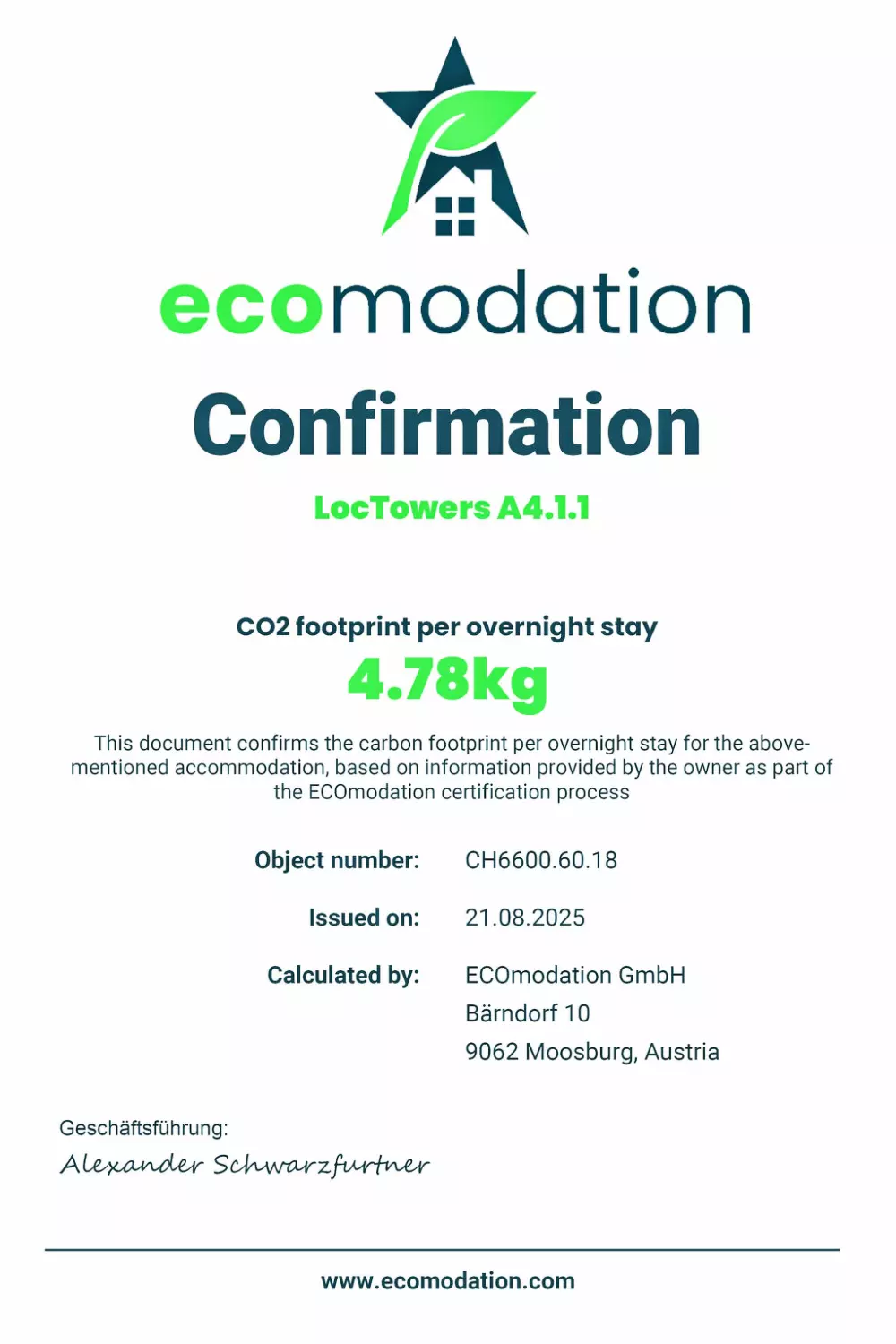 Résidence LocTowers A4.9.2