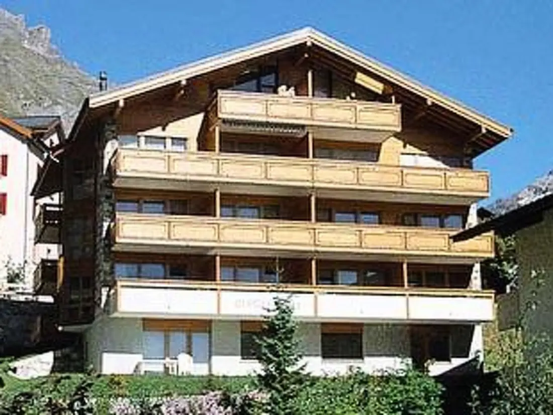 Résidence Bergkristall Leukerbad # 4-bed apartment, Dusche, WC