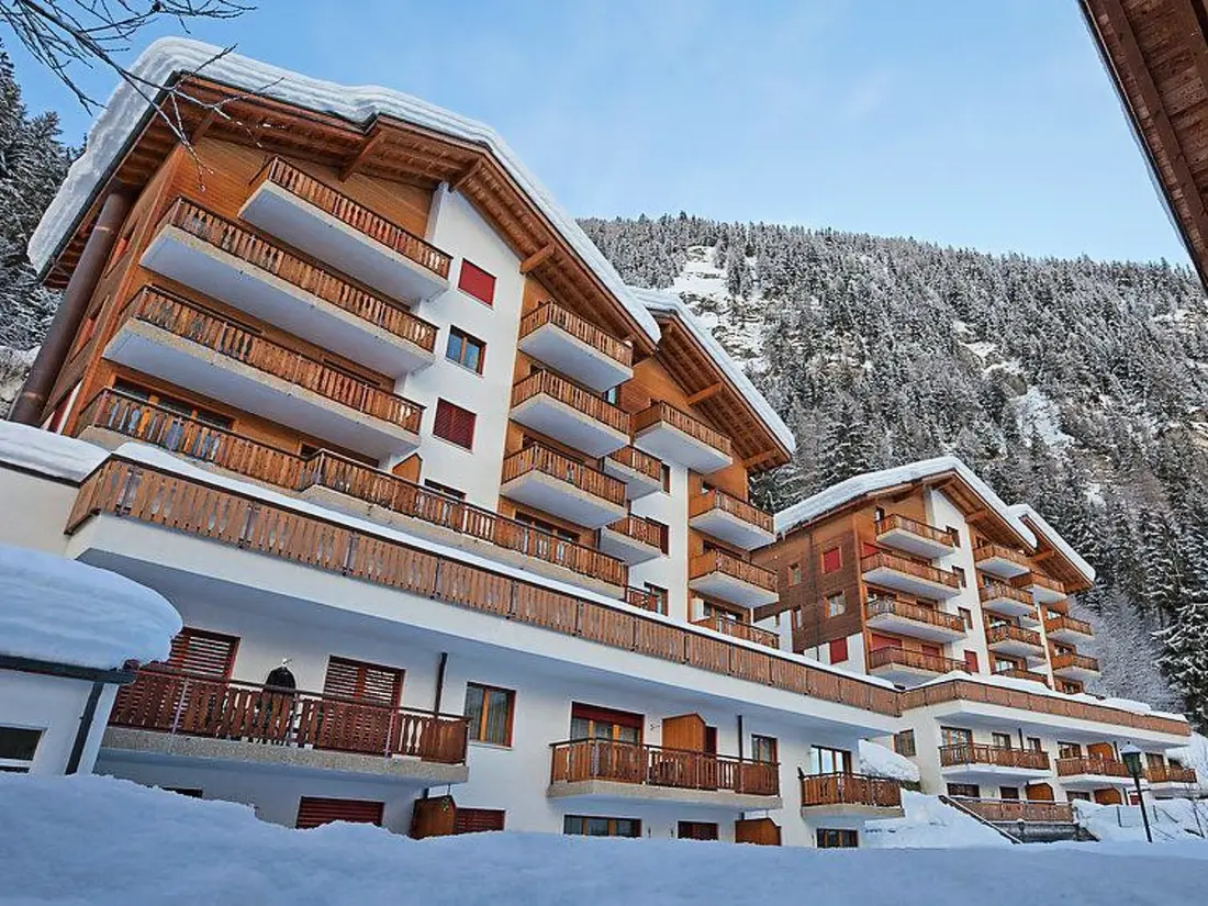 Résidence Les Naturelles B 106 # 5-bed apartment, Dusche und Bad, WC