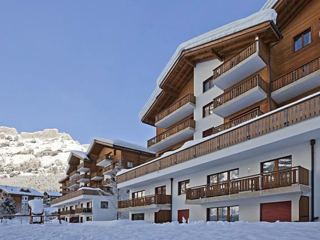 Résidence Les Naturelles B 106 # 5-bed apartment, Dusche und Bad, WC