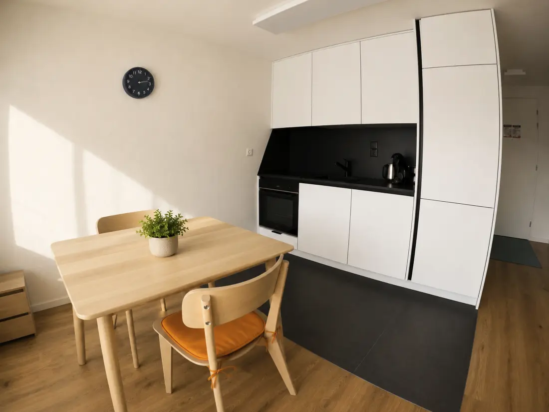 Résidence Residenz Belair Leukerbad # 2-bed apartment, Dusche, WC