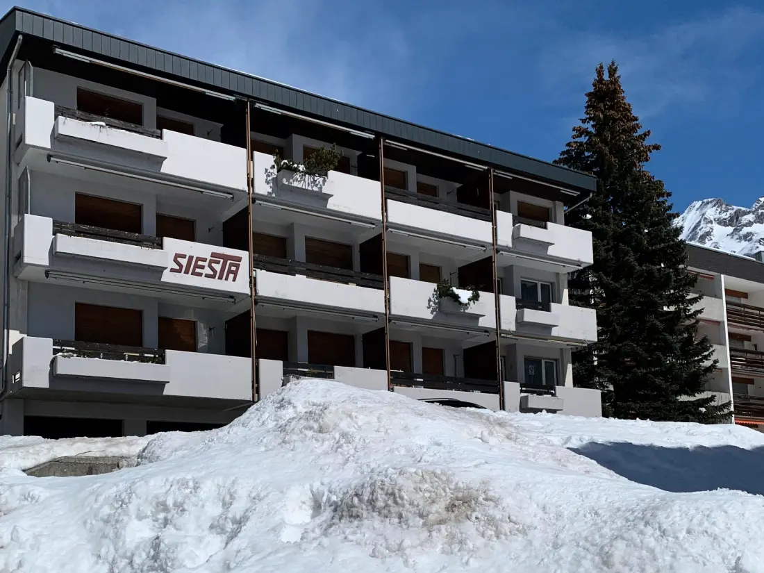 Résidence Residenz Siesta Leukerbad # 4-bed apartment, Bad, WC
