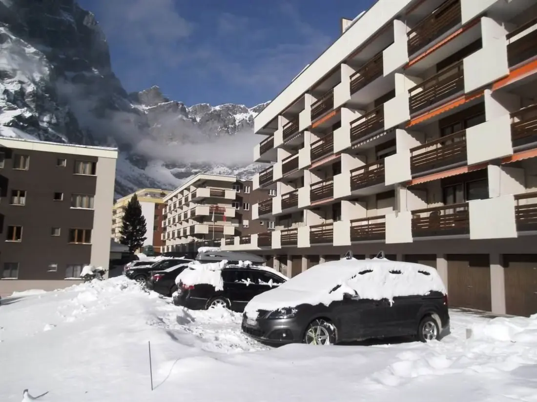 Résidence Valère Leukerbad # 2-bed apartment, Dusche, WC