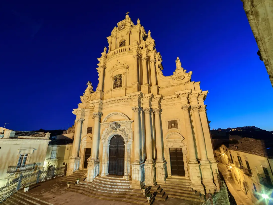 Résidence Ettore, Wohnung mit Blick auf die Kathedrale von Ibla