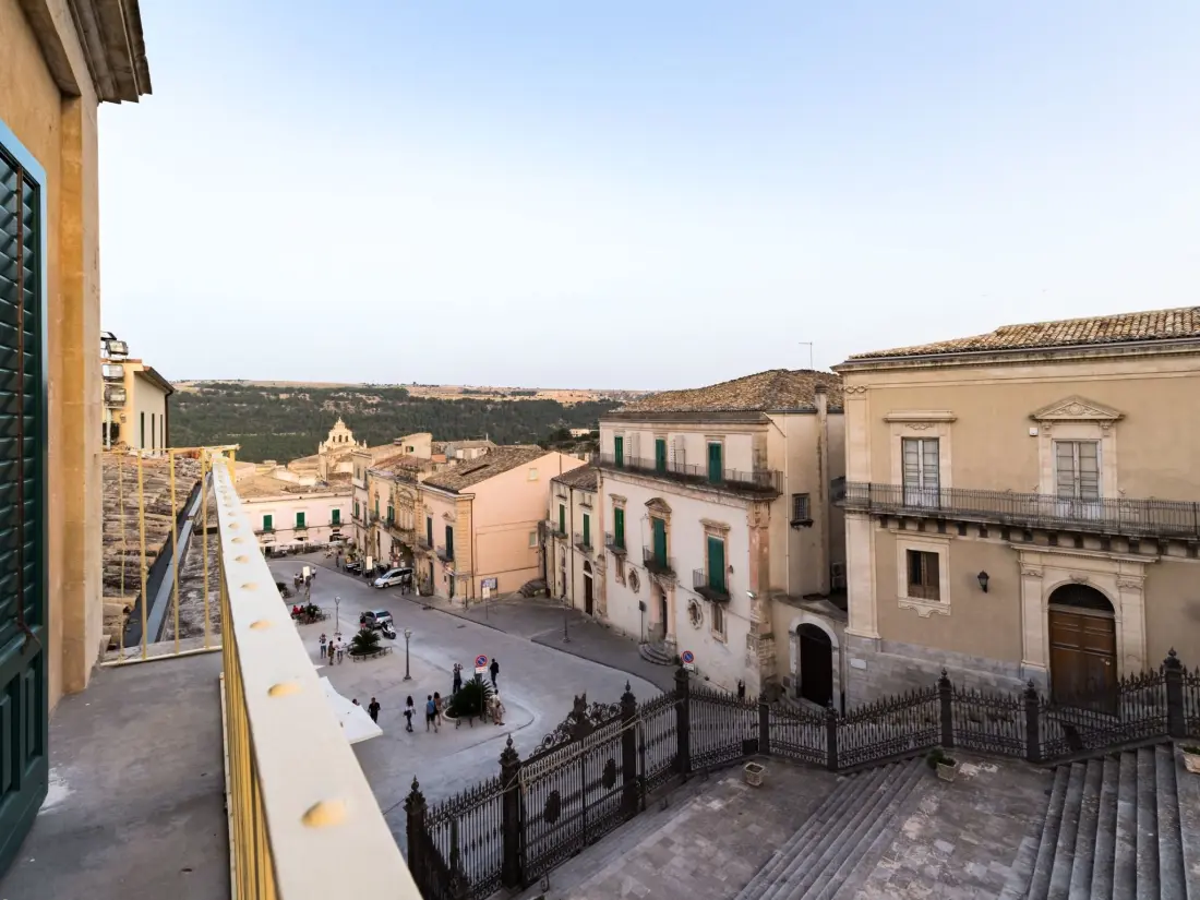 Résidence Ettore, Wohnung mit Blick auf die Kathedrale von Ibla