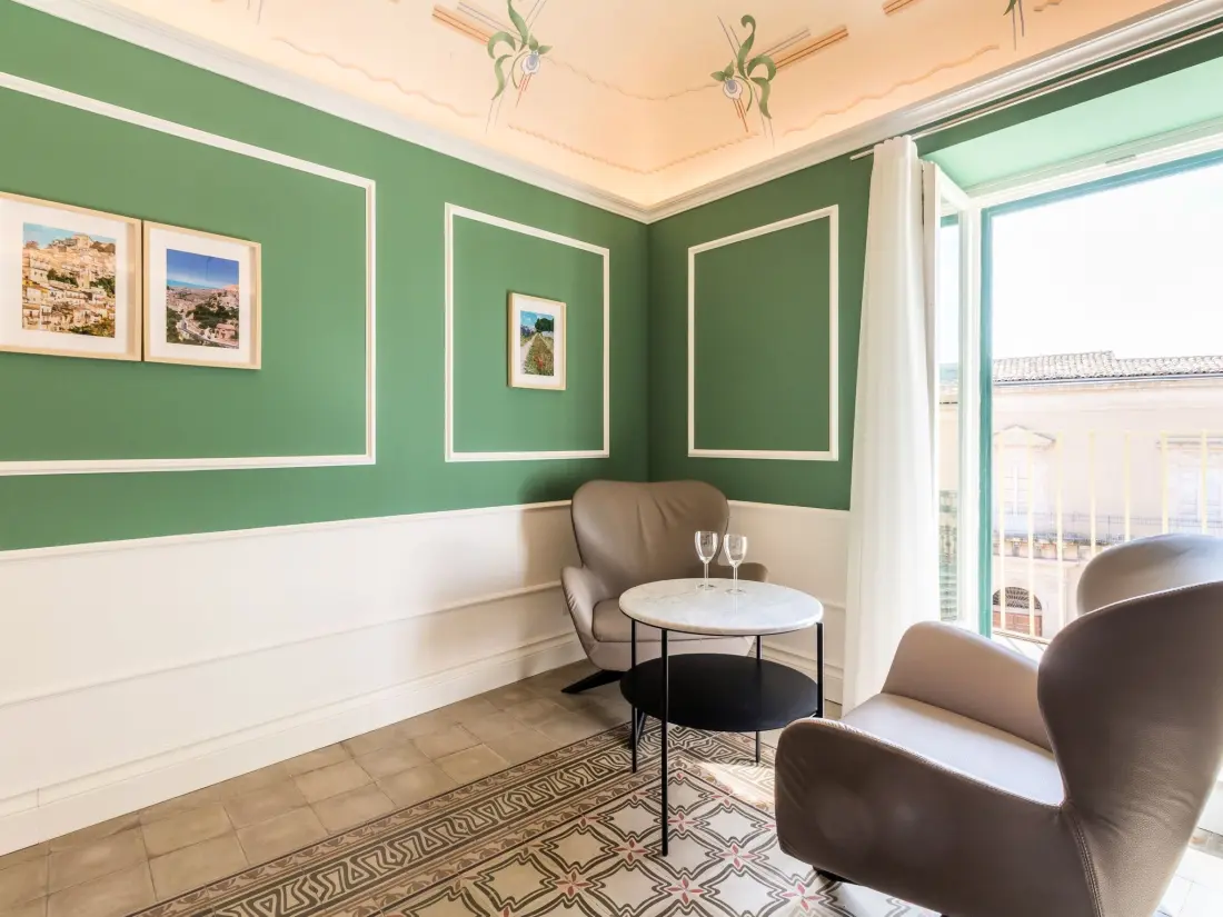Résidence Ettore, Wohnung mit Blick auf die Kathedrale von Ibla