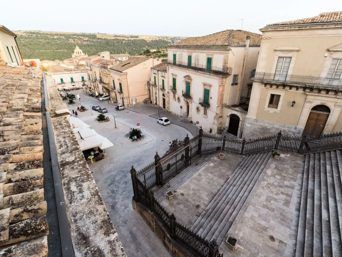 Résidence Ettore, Wohnung mit Blick auf die Kathedrale von Ibla