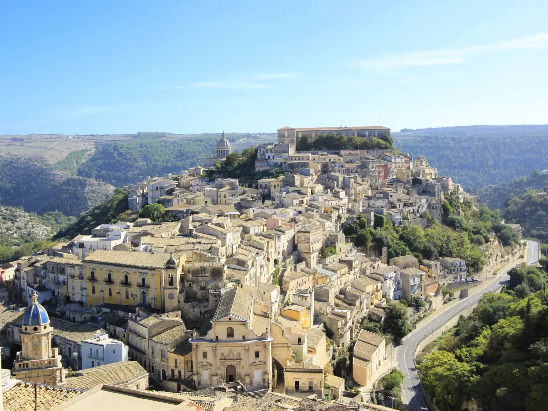 Résidence Ettore, Wohnung mit Blick auf die Kathedrale von Ibla