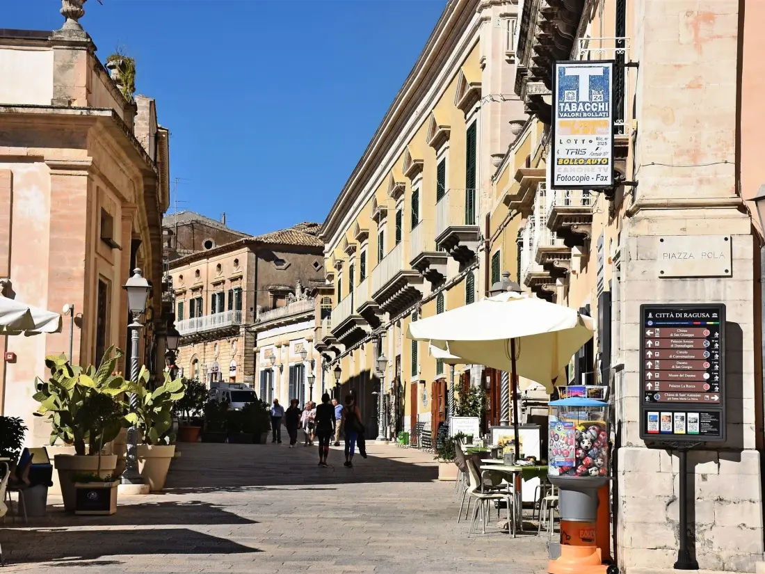 Résidence Ettore, Wohnung mit Blick auf die Kathedrale von Ibla