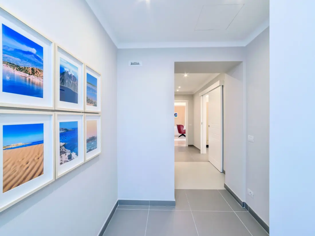 Résidence Großes Appartement in Ragusa mit Kleinem Balkon