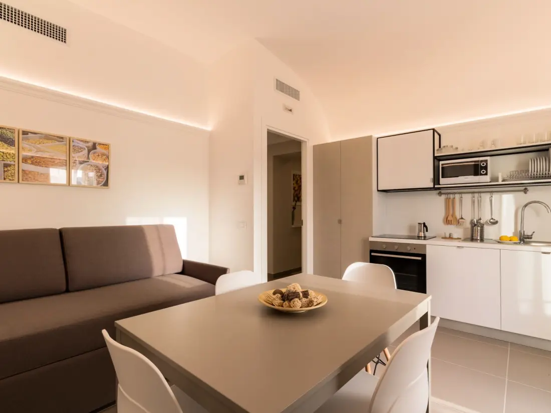 Résidence Großes Appartement in Ragusa mit Kleinem Balkon