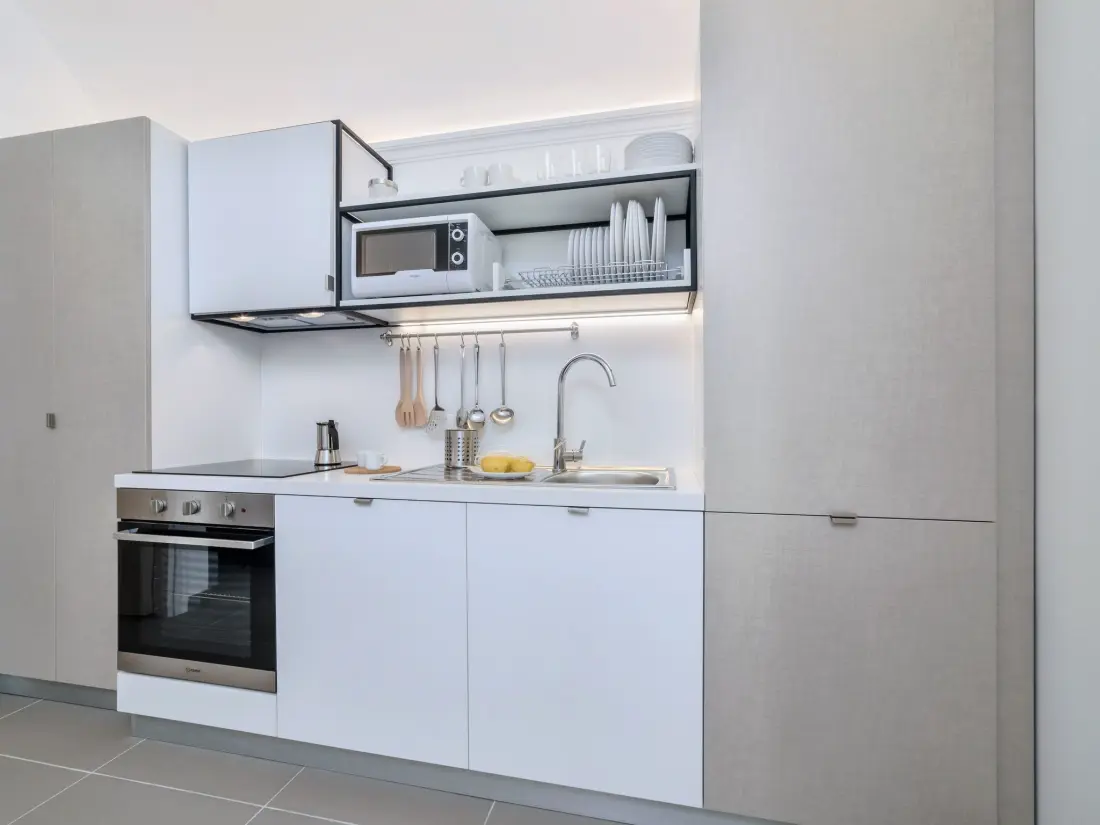 Résidence Großes Appartement in Ragusa mit Kleinem Balkon