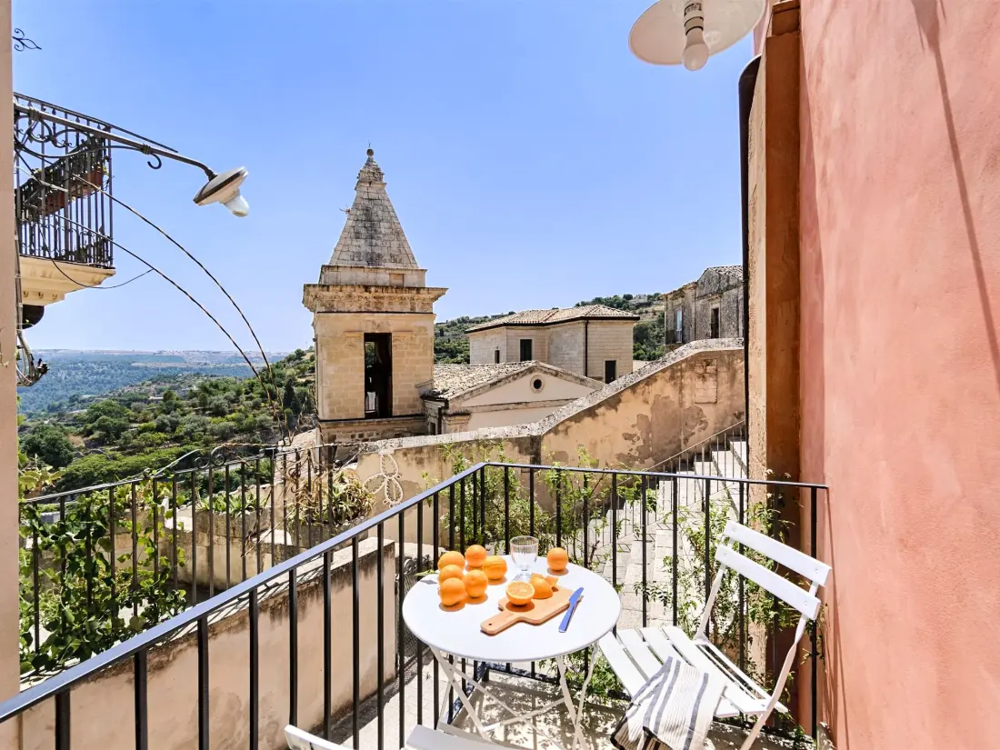 Résidence Raffo, Wohnung mit Aussicht in Ragusa Ibla