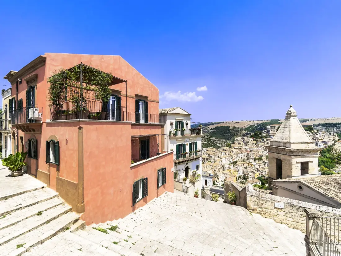 Résidence Raffo, Wohnung mit Aussicht in Ragusa Ibla