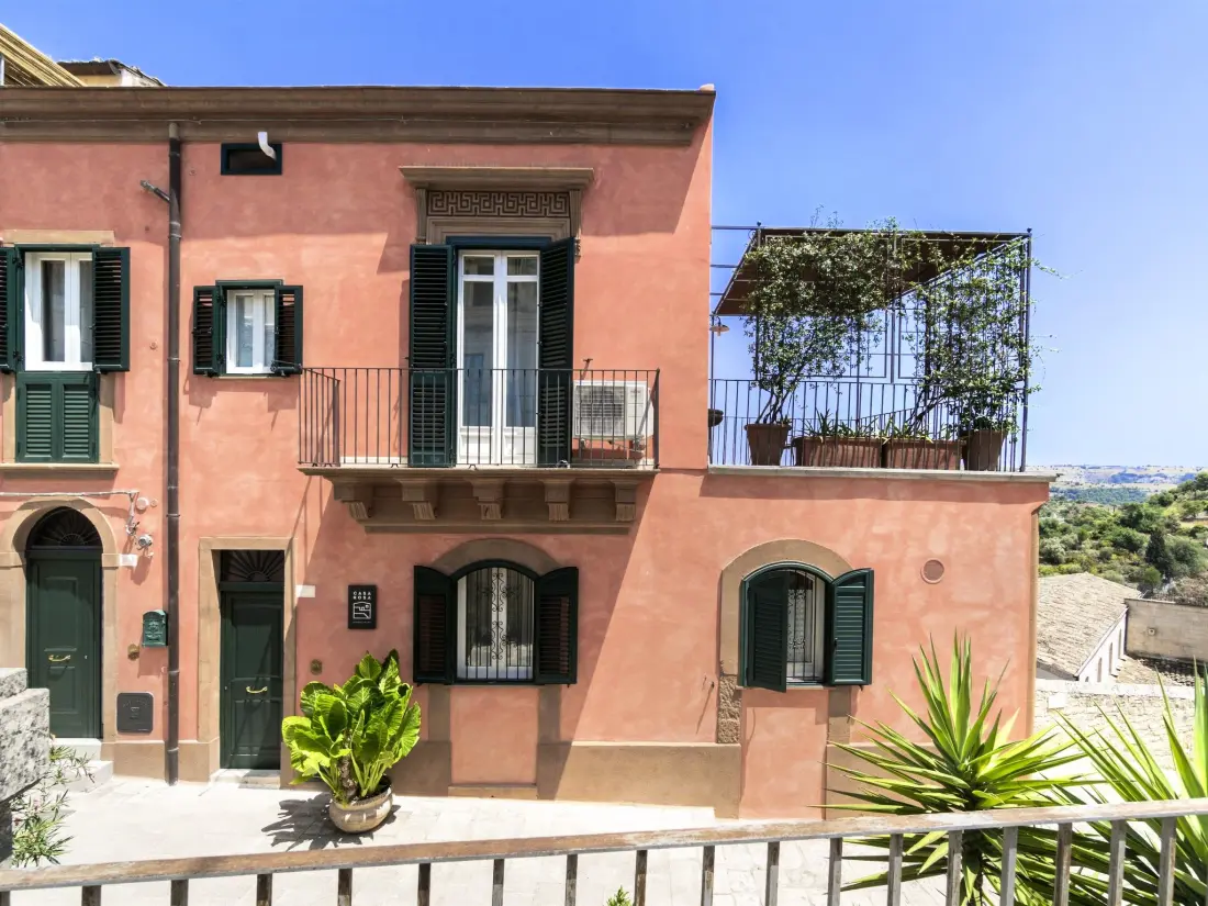 Résidence Raffo, Wohnung mit Aussicht in Ragusa Ibla