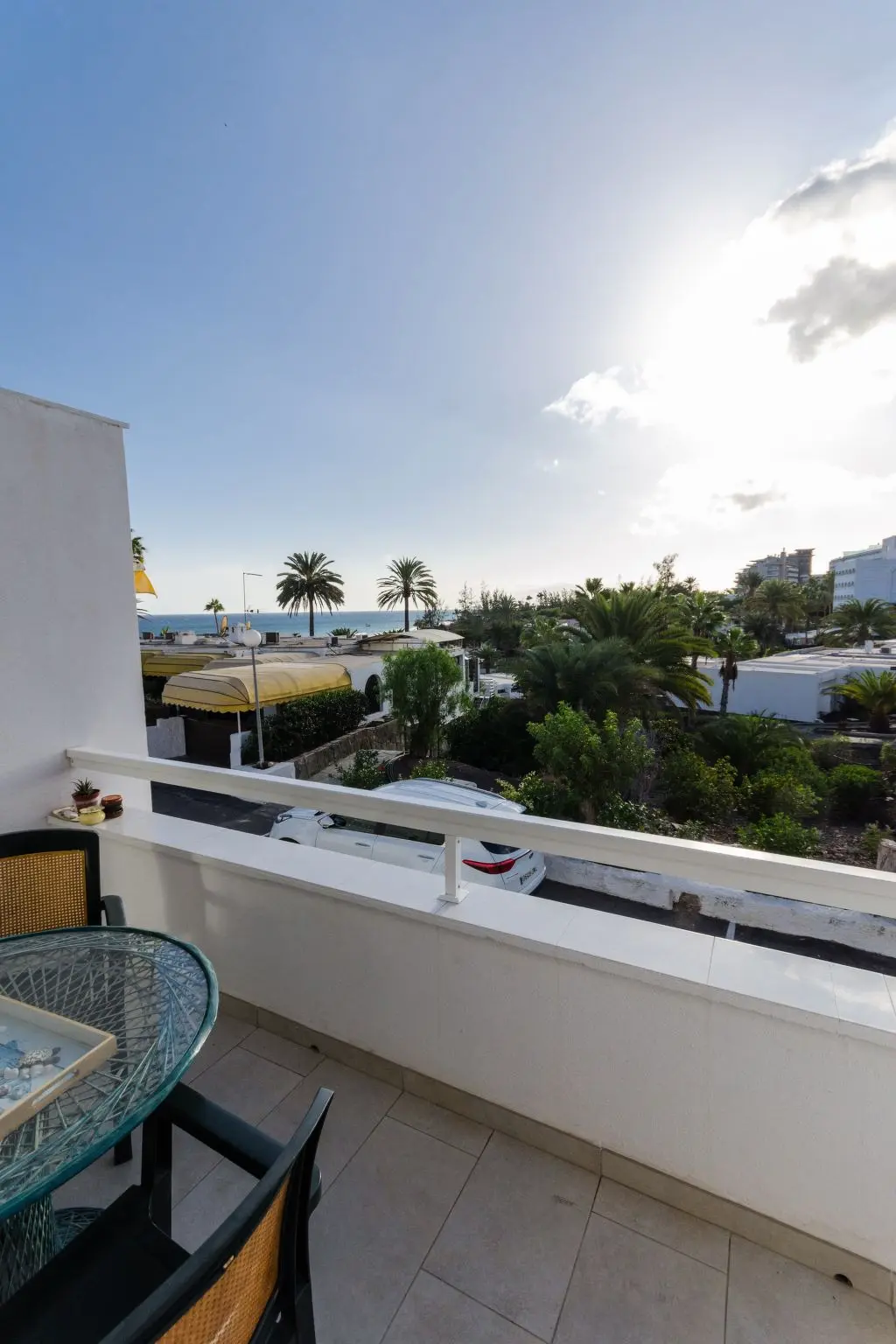 Résidence Terrassenwohnung mit zwei Schlafzimmern am Strand