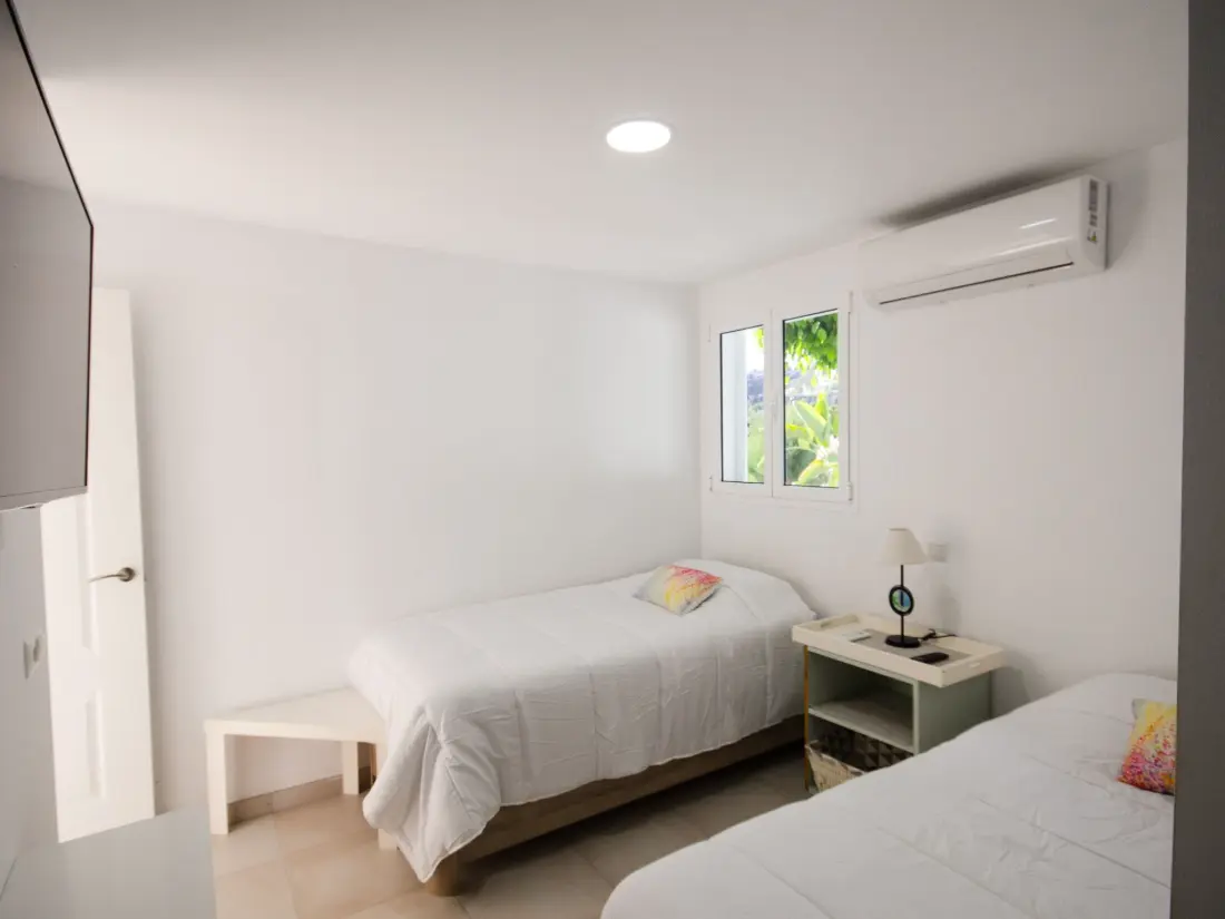 Résidence Terrassenwohnung mit zwei Schlafzimmern am Strand