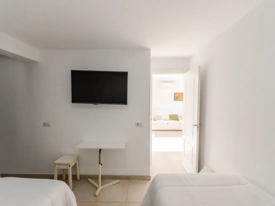 Résidence Terrassenwohnung mit zwei Schlafzimmern am Strand
