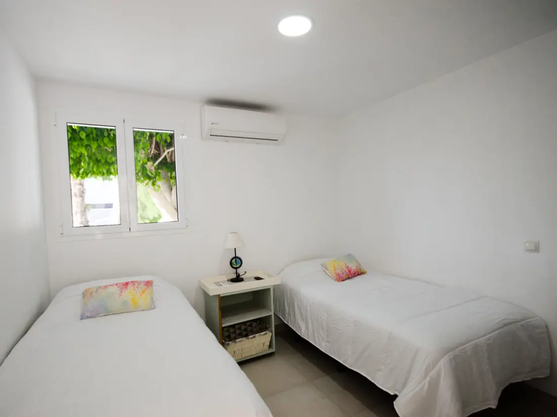 Résidence Terrassenwohnung mit zwei Schlafzimmern am Strand