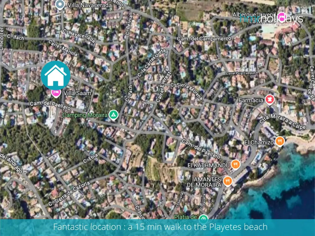 Maison de Vacances Moraira