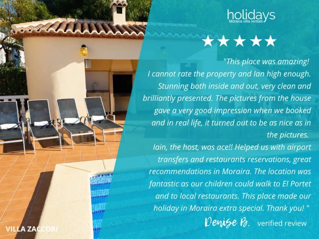 Maison de Vacances Moraira