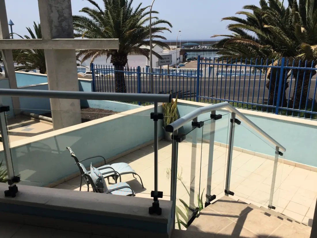 Résidence Beach blue Ferienwohnung, Klimaanlage, WLAN, Terrasse