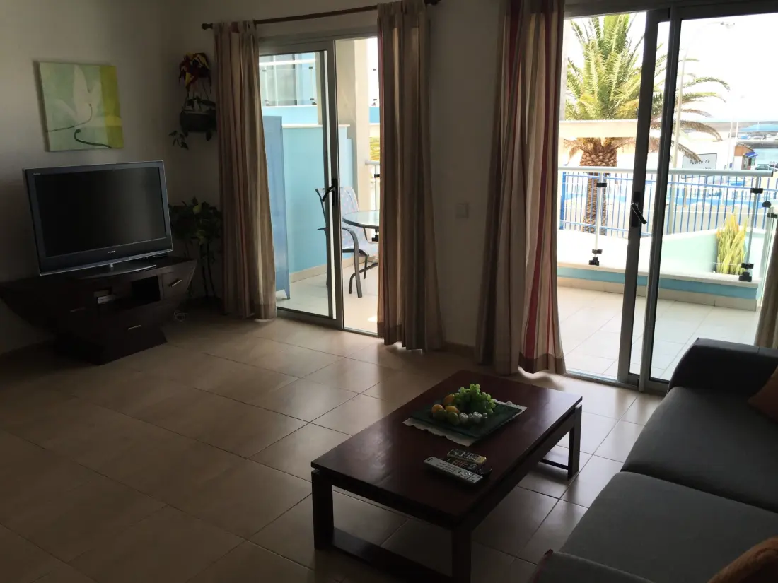 Résidence Beach blue Ferienwohnung, Klimaanlage, WLAN, Terrasse