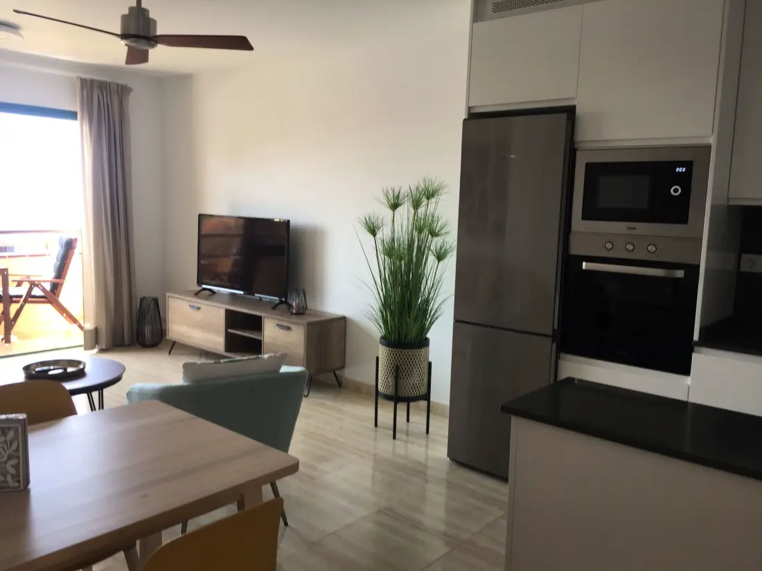 Résidence Strandnahe Ferienwohnung in Morro Jable mit Garten