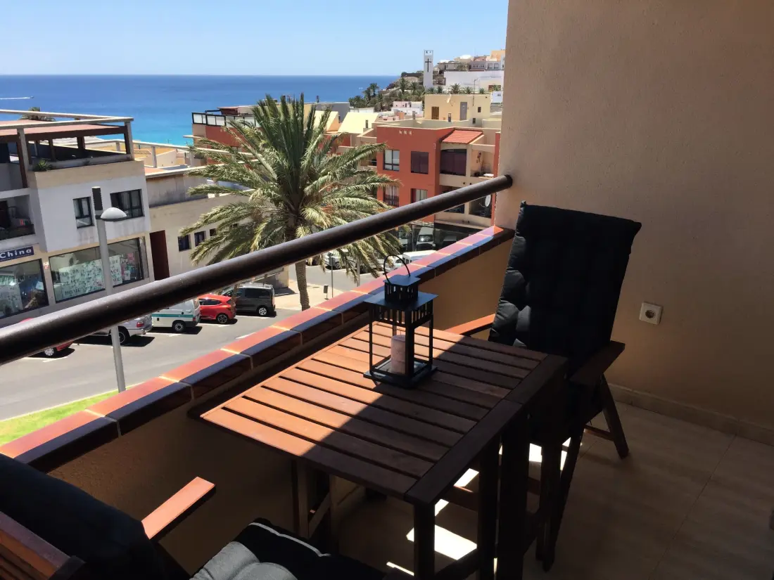 Résidence Strandnahe Ferienwohnung in Morro Jable mit Garten