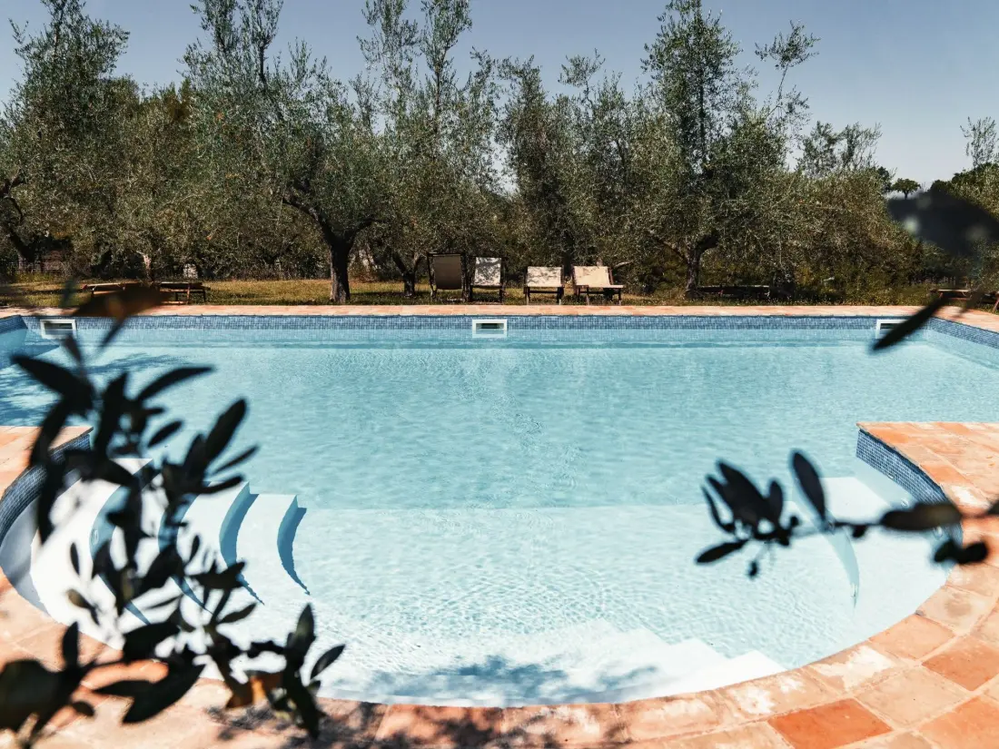 Résidence Mit Garten und Schwimmbad in den Hügeln der Mark