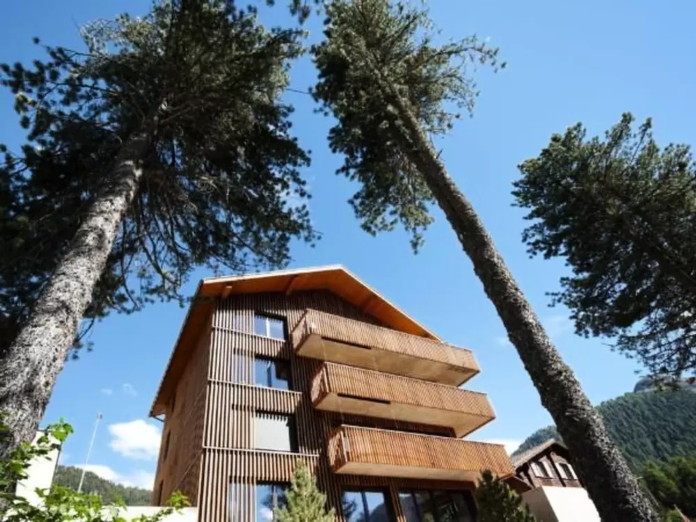 Résidence Alpine Lodge 6-Bett-Wohnung Chesa al Parc / 