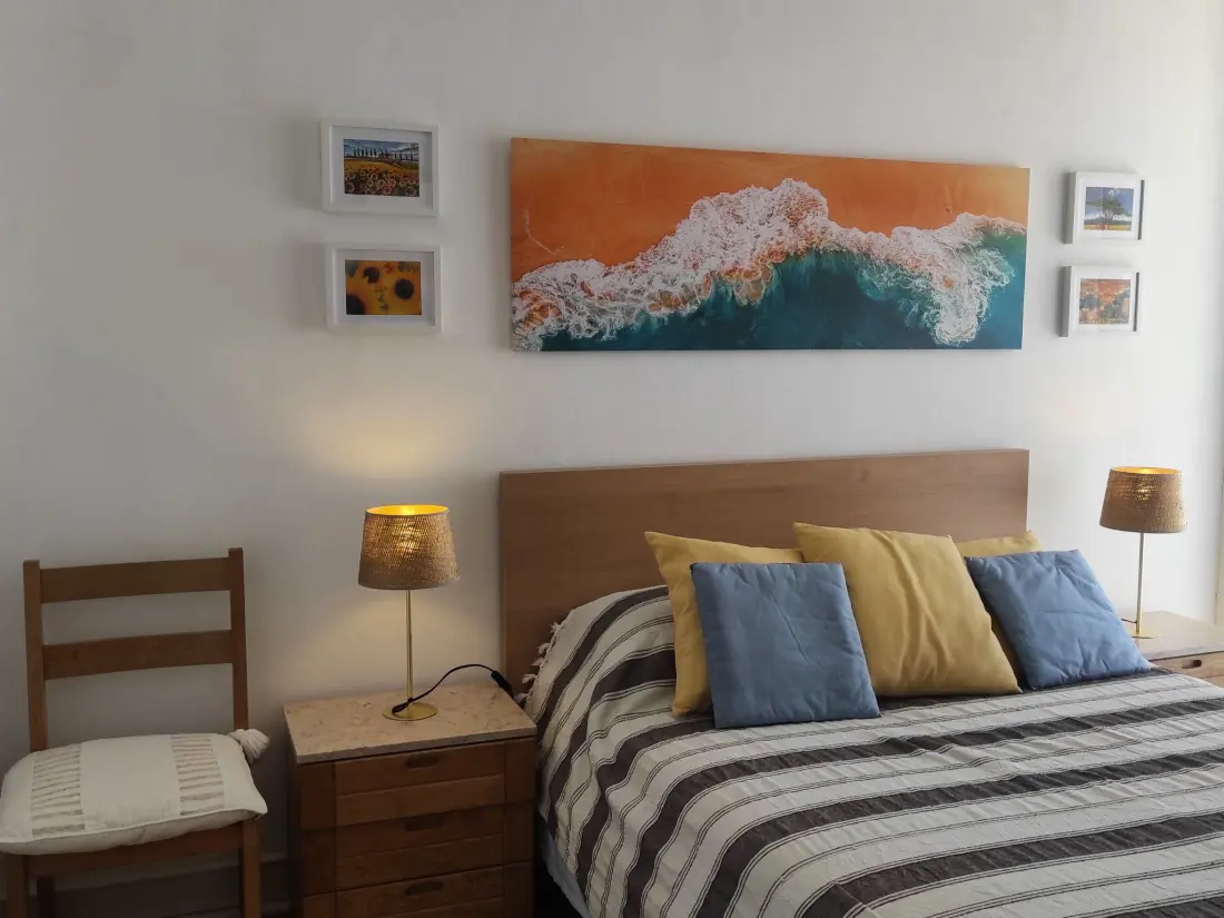 Résidence "Peixes" mit Blick auf das Wasser