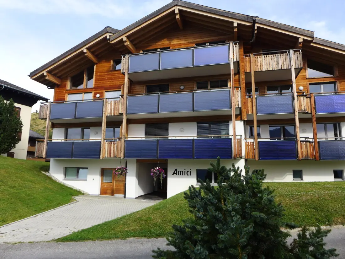 Résidence Amici 1. OG West Appartement/Fewo, Dusche und Bad, WC
