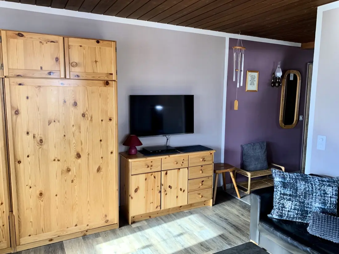 Résidence Sportina 11 1. OG Süd-Ost Appartement/Fewo, Dusche und Bad, WC