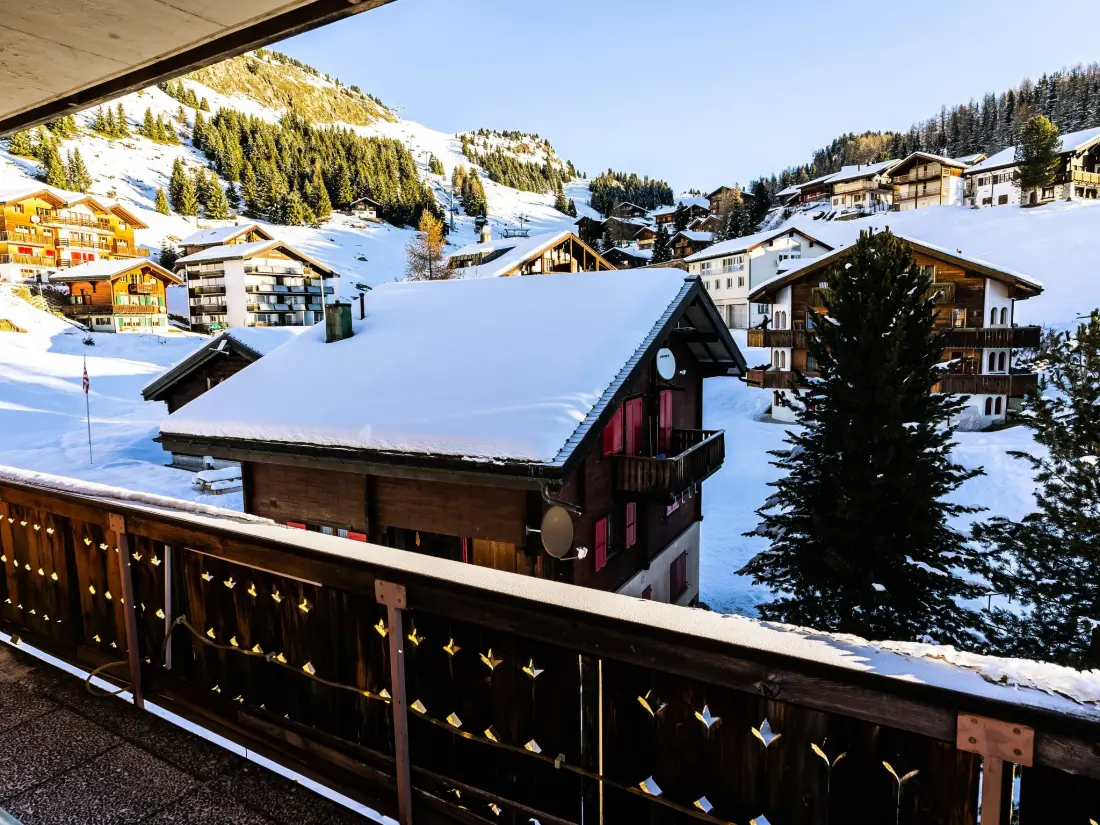 Résidence Sportina 11 1. OG Süd-Ost Appartement/Fewo, Dusche und Bad, WC