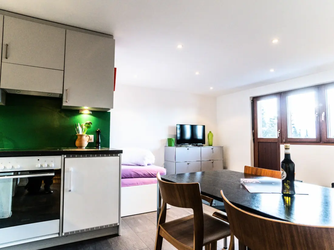 Résidence Sportina 22 2. OG Süd Appartement/Fewo, Dusche, WC