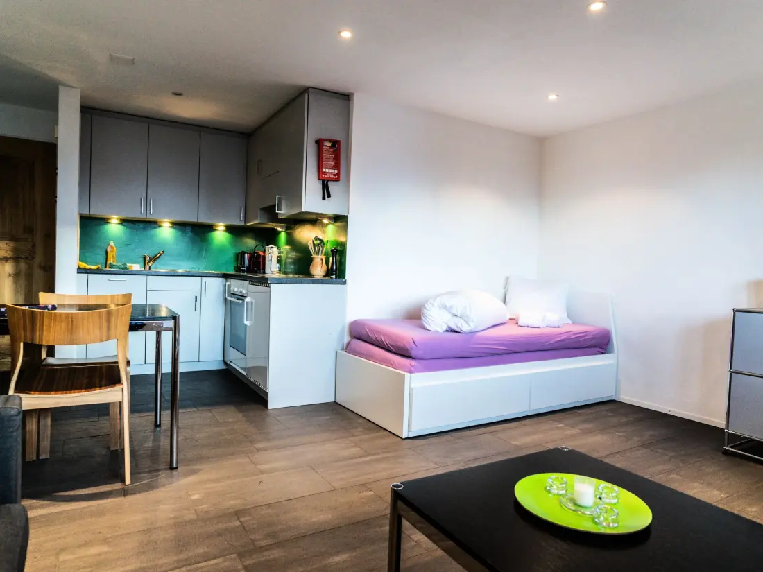 Résidence Sportina 22 2. OG Süd Appartement/Fewo, Dusche, WC