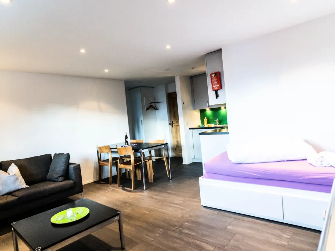 Résidence Sportina 22 2. OG Süd Appartement/Fewo, Dusche, WC