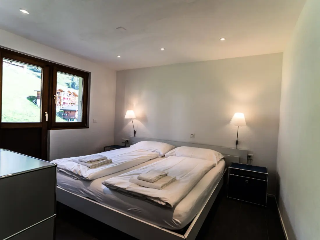 Résidence Sportina 33 3. OG Süd-West Appartement/Fewo, Dusche und Bad, WC