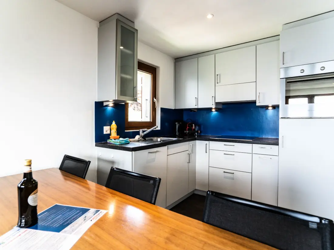 Résidence Sportina 33 3. OG Süd-West Appartement/Fewo, Dusche und Bad, WC