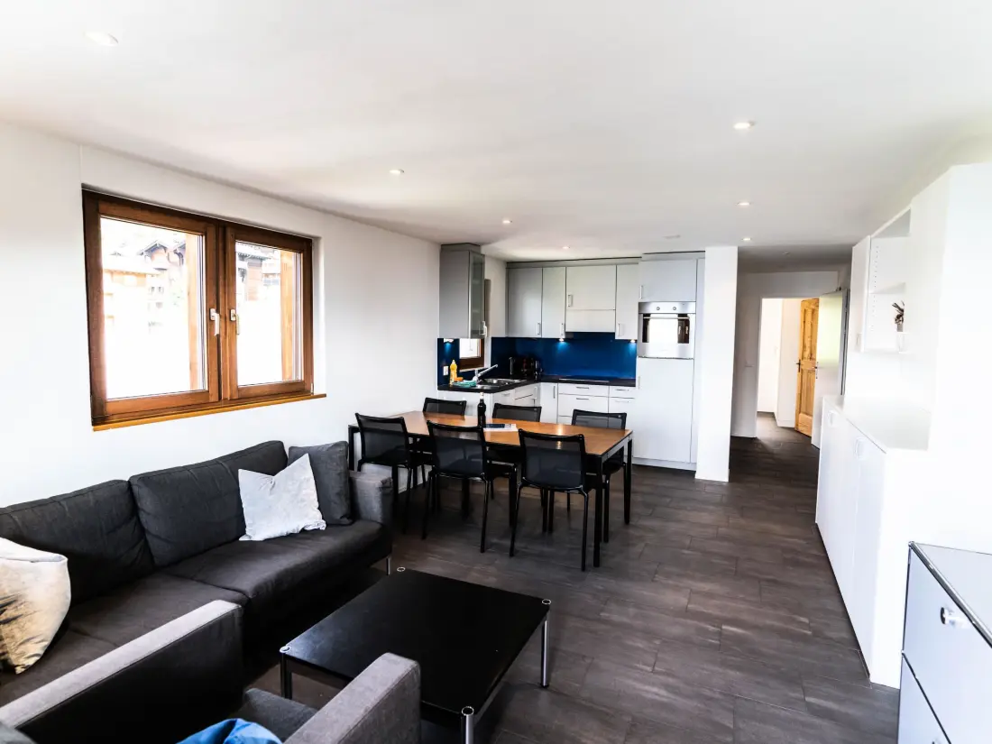 Résidence Sportina 33 3. OG Süd-West Appartement/Fewo, Dusche und Bad, WC