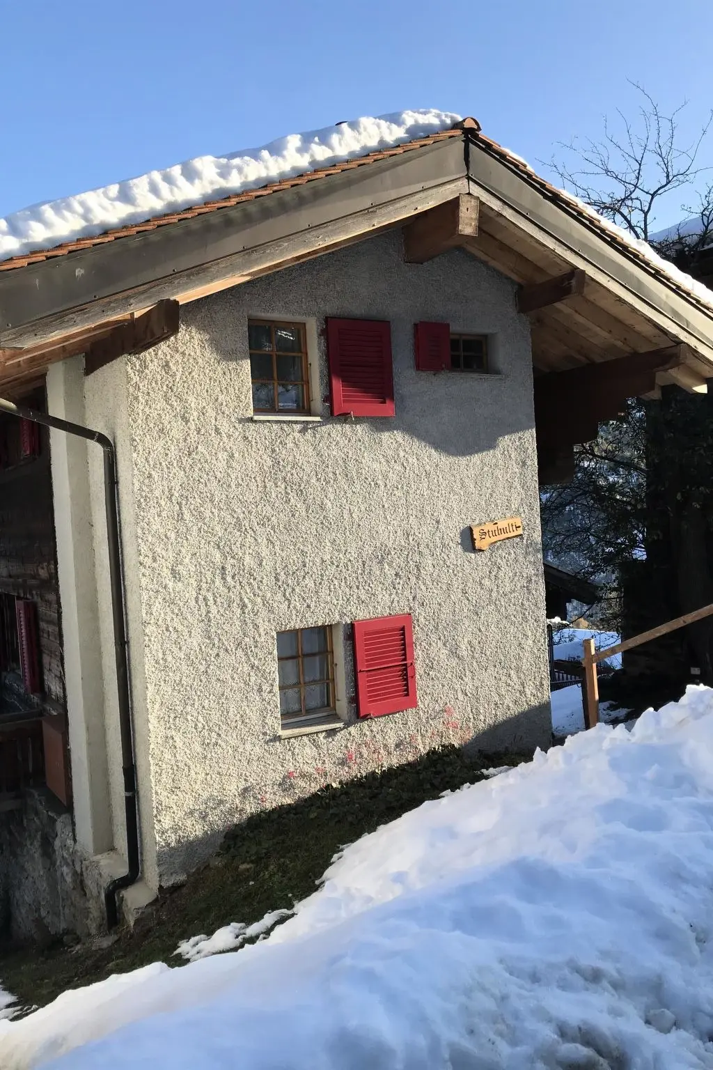 Résidence Stubulti Appartement/Fewo, Dusche und Bad, WC 3 1/2 Zimmerwohnung, 4-Betten