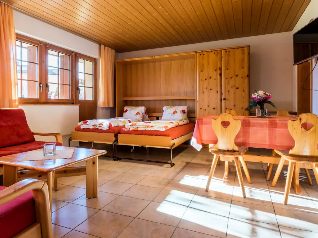 Résidence Südlenz 1 EG Süd-Ost Appartement/Fewo, Dusche, WC