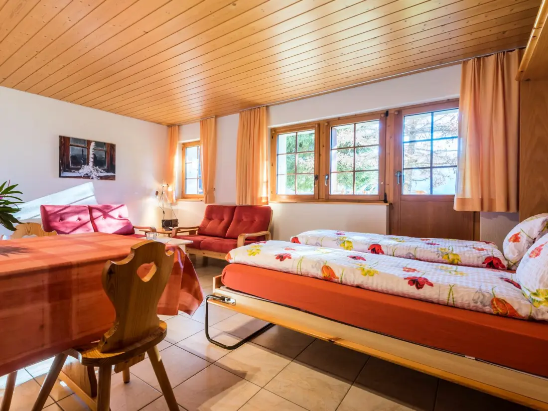 Résidence Südlenz 1 EG Süd-Ost Appartement/Fewo, Dusche, WC