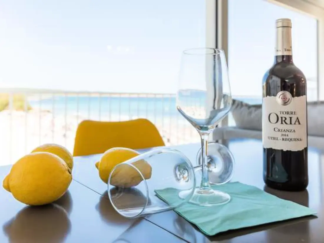 Résidence Tolle Wohnung in S'illot-Cala Morlanda mit Terrasse