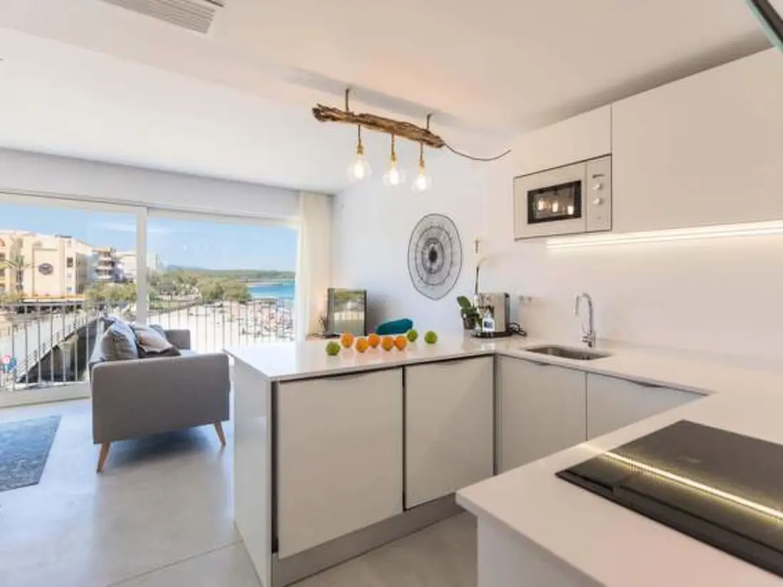 Résidence Tolle Wohnung in S'illot-Cala Morlanda mit Terrasse