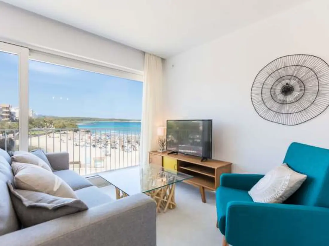 Résidence Tolle Wohnung in S'illot-Cala Morlanda mit Terrasse