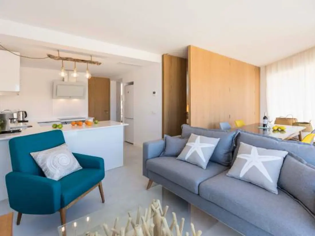 Résidence Tolle Wohnung in S'illot-Cala Morlanda mit Terrasse
