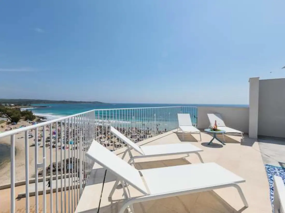 Résidence Tolle Wohnung in S'illot-Cala Morlanda mit Terrasse